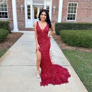 Portia and Scarlett PS21228 size 2 in red